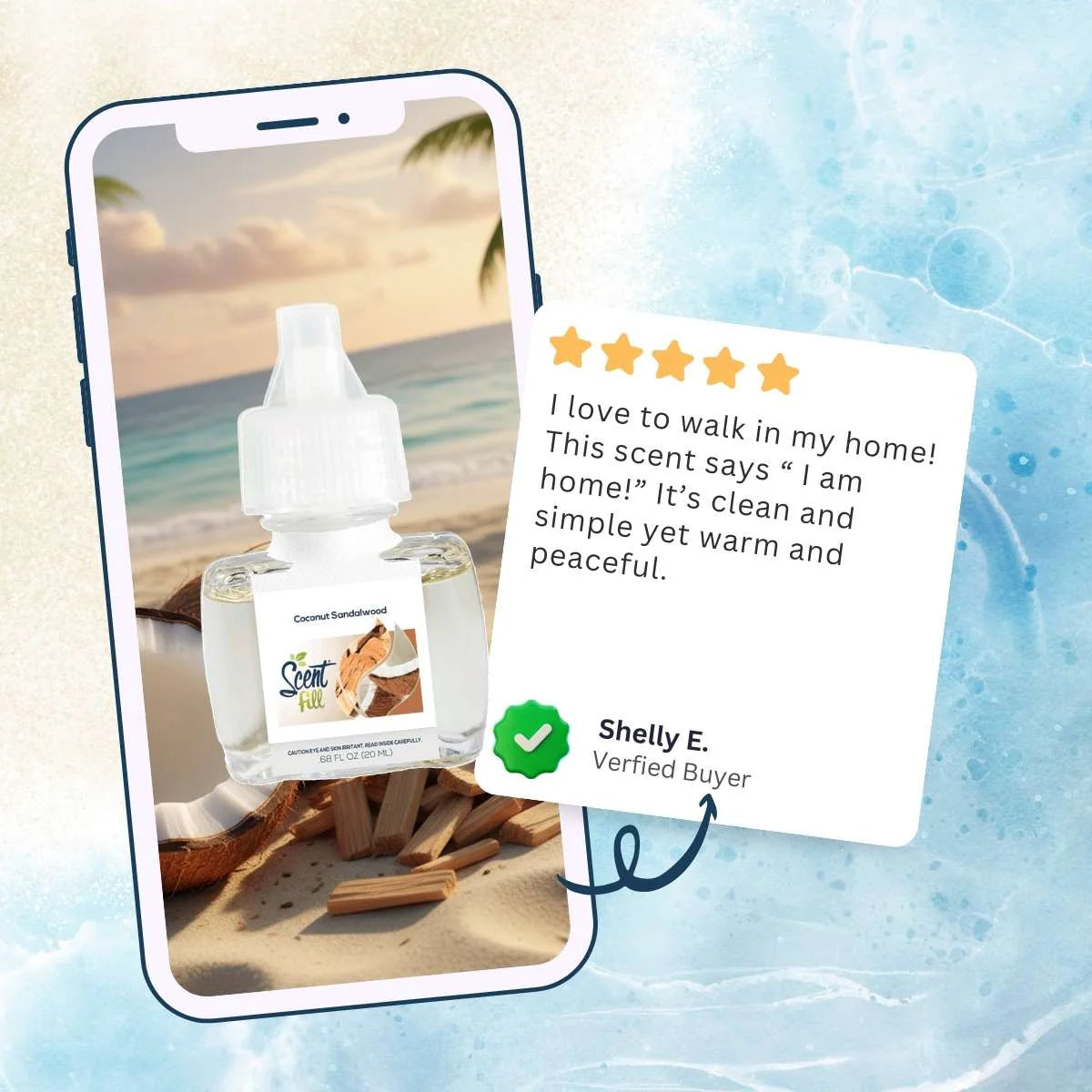 Scent Fill Coconut Sandalwood